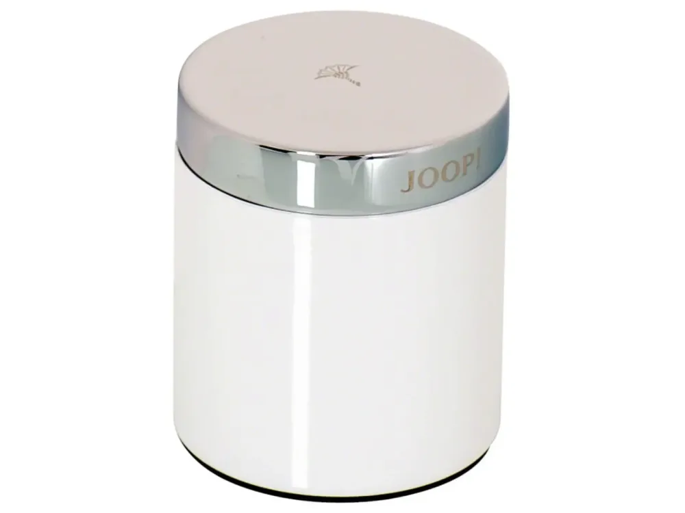 Joop Mehrzweckdose Klein Chrom Weiss Weiss | Schubiger Möbel