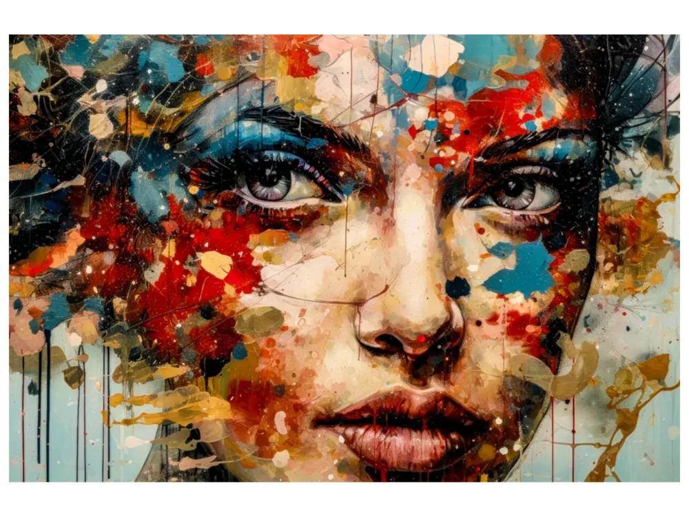image LAND Canvas Eyes in Colour  | Schubiger Möbel