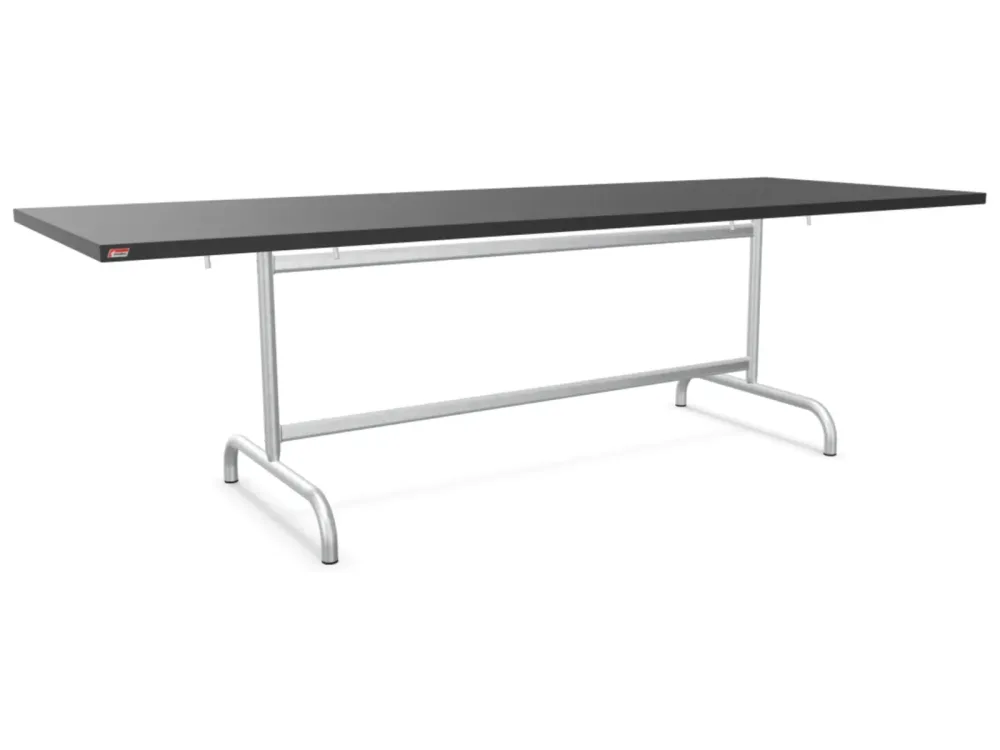 Schaffner Metall-Tisch Säntis Feuerverzinkt Grau | Schubiger Möbel