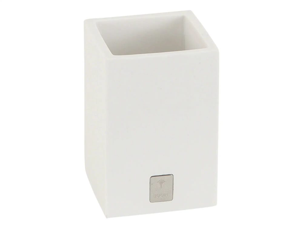 Joop Mehrzweckbehälter Polyresin Weiss H: 11 cm Grau | Schubiger Möbel
