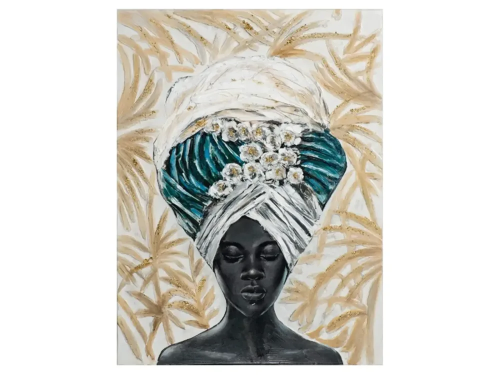 image LAND Bild Frau mit Grossem Turban  | Schubiger Möbel