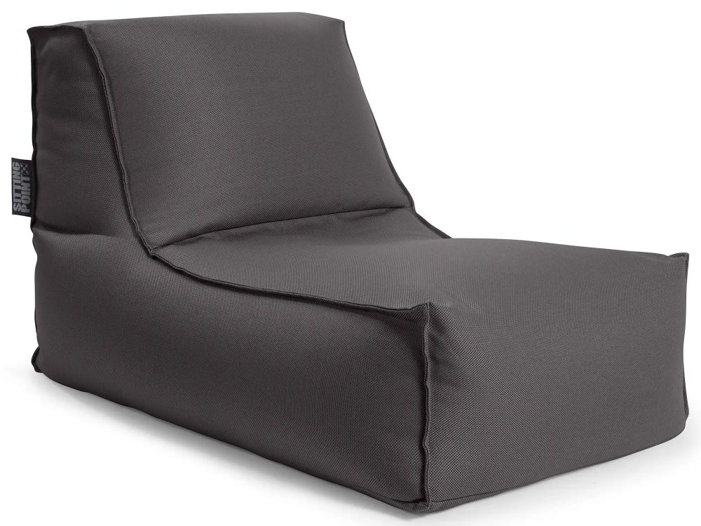 Magma Outdoor-Sitzsack Korfu Rock Schwarz | Schubiger Möbel