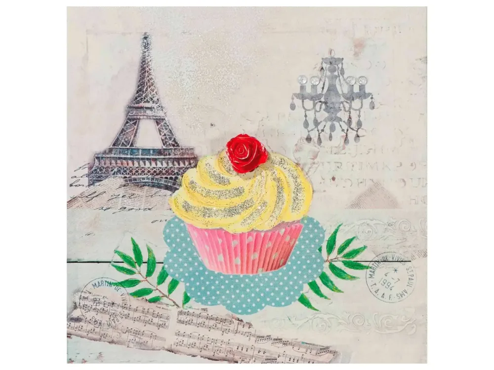 image LAND Bild Zitronen-Cupcake  | Schubiger Möbel
