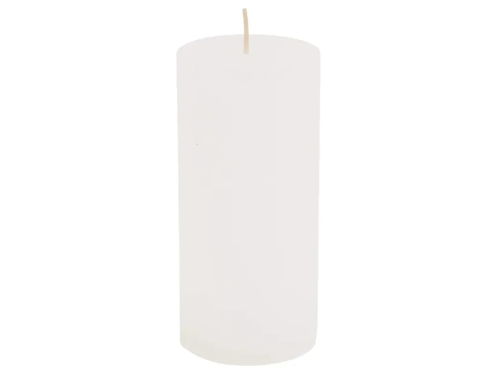 Kaheku Kerze Weiss 15 cm Weiss | Schubiger Möbel