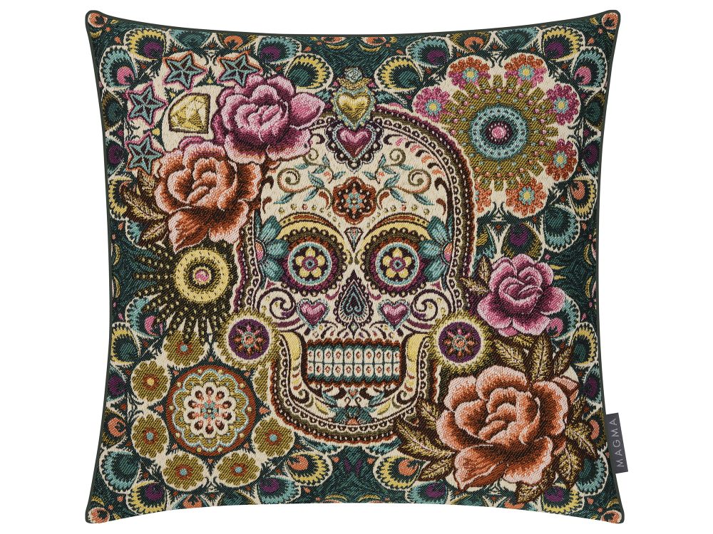 Magma Kissenhülle Skull Bunt 45x45 cm  | Schubiger Möbel
