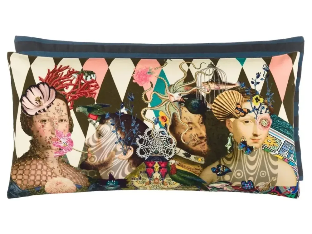Designers Guild Kissen Le Curieux - Argile Mehrfarbig | Schubiger Möbel