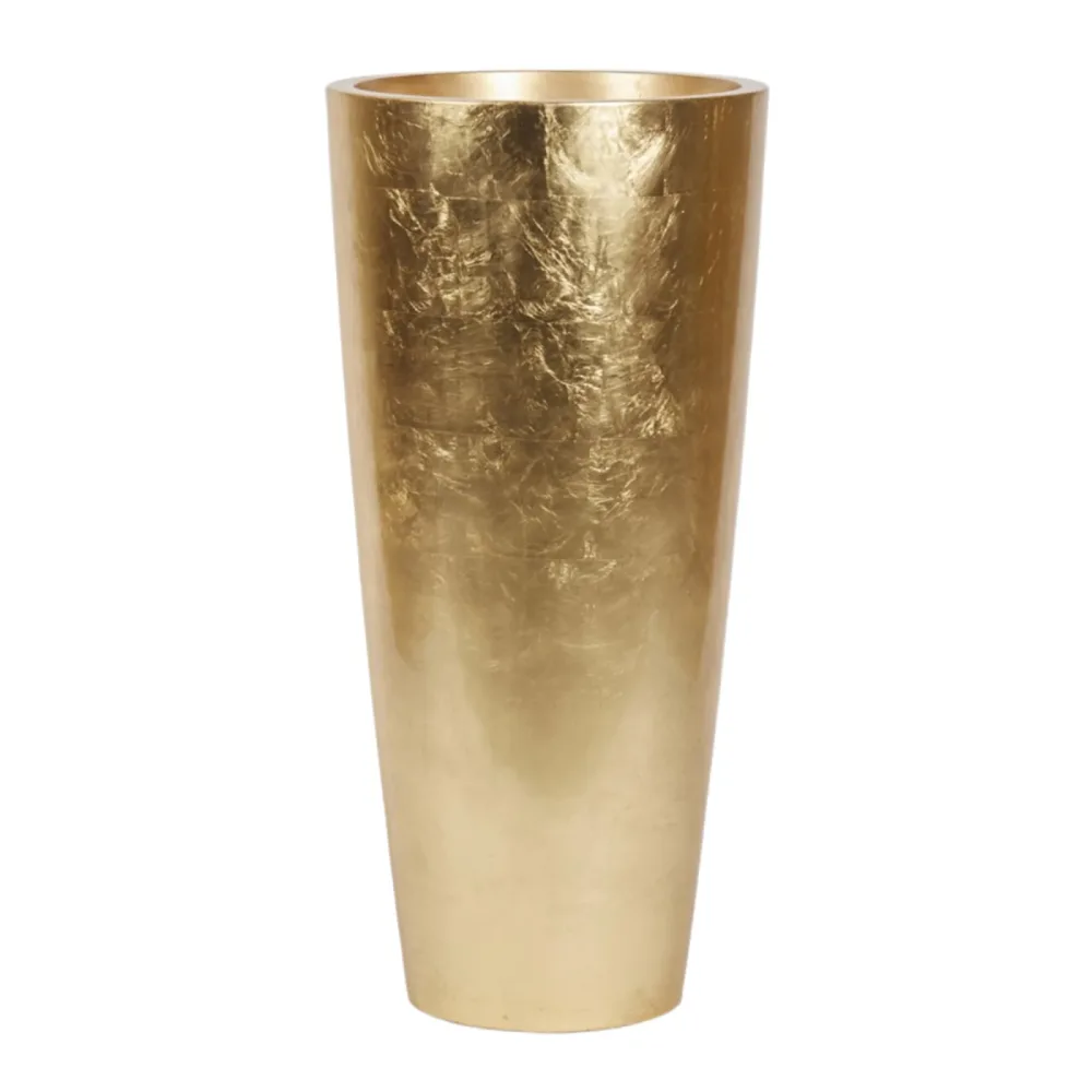 Edg Pflanzengefäss Vetro Gold H: 100 cm  | Schubiger Möbel