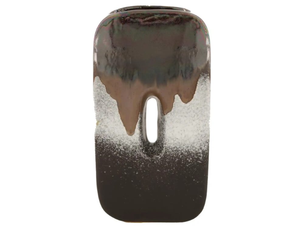 Dijk Vase Keramik Hellblau-Grau H: 25 cm  | Schubiger Möbel