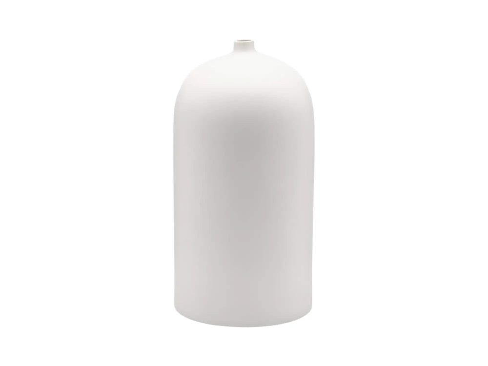 Edg Vase Mono Weiss H: 40 cm Weiss | Schubiger Möbel