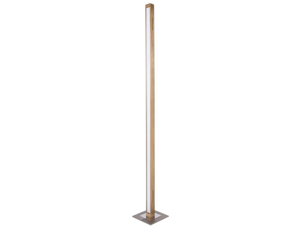 HerzBlut Stehlampe Leana Eiche H: 160cm Holzfarbig | Schubiger Möbel