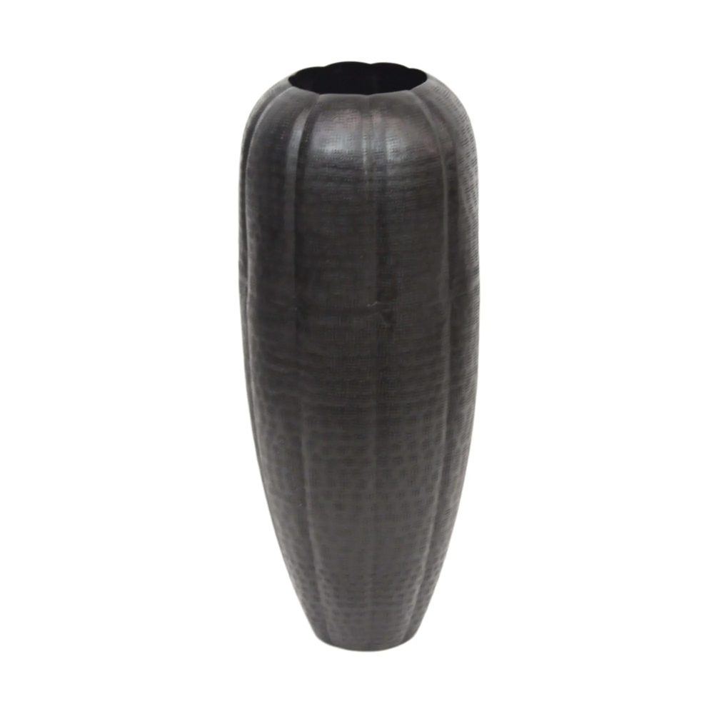 Decofinder Vase Aluminium, Schwarz  | Schubiger Möbel