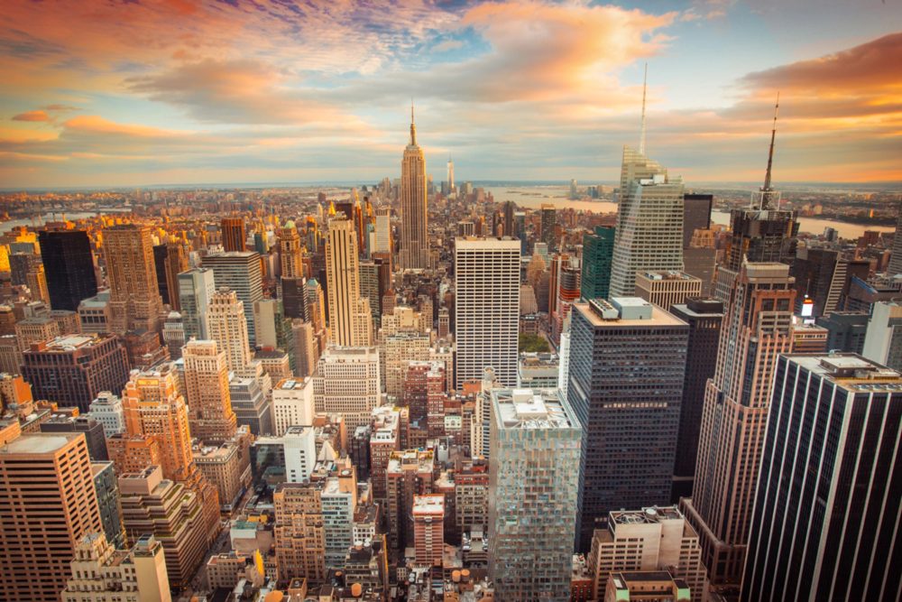 image LAND Alubild New York Skyline  | Schubiger Möbel
