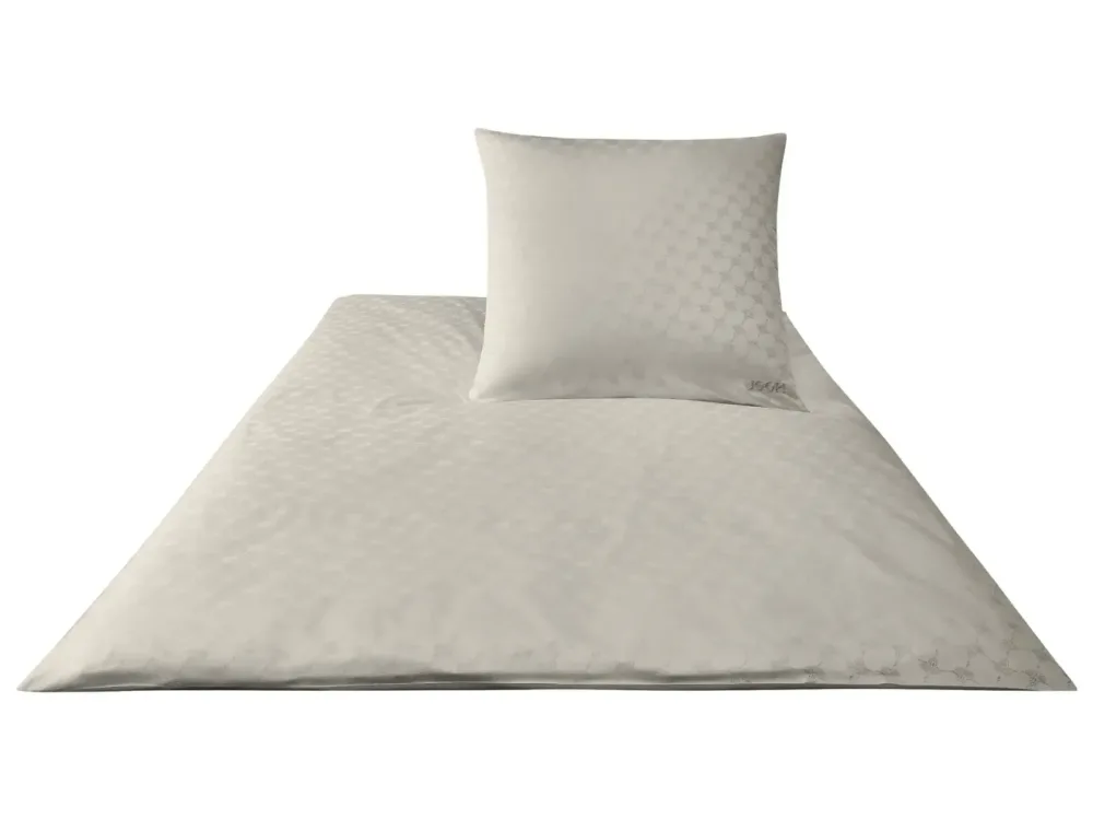 Elegante Bettwäsche Cornflower, Sand, Allover Beige | Schubiger Möbel
