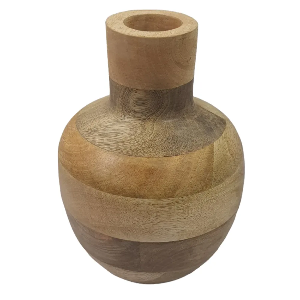 Decofinder Vase Palotina, Natur H: 22 cm  | Schubiger Möbel