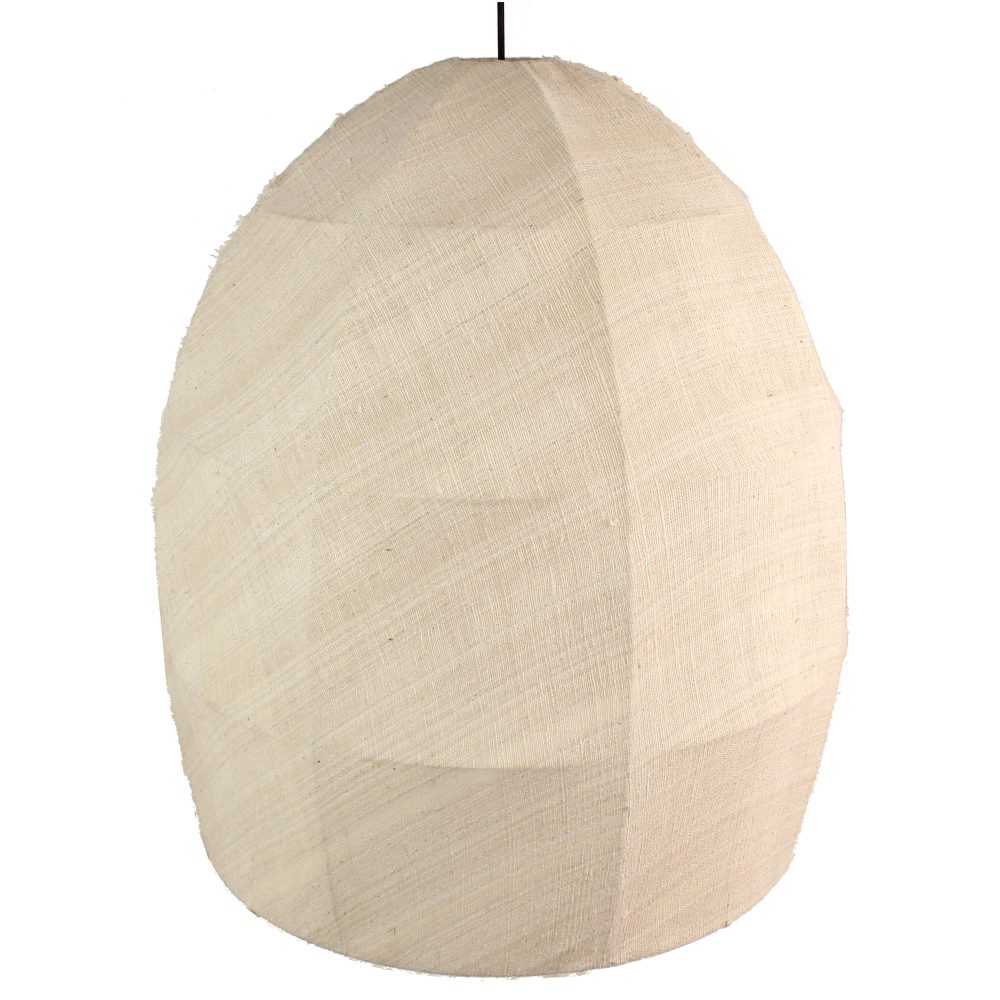 Kersten Hängelampe Canvas, Natur H: 65 cm  | Schubiger Möbel