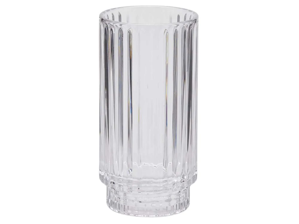 Edg Vase Klarglas H: 28 cm  | Schubiger Möbel