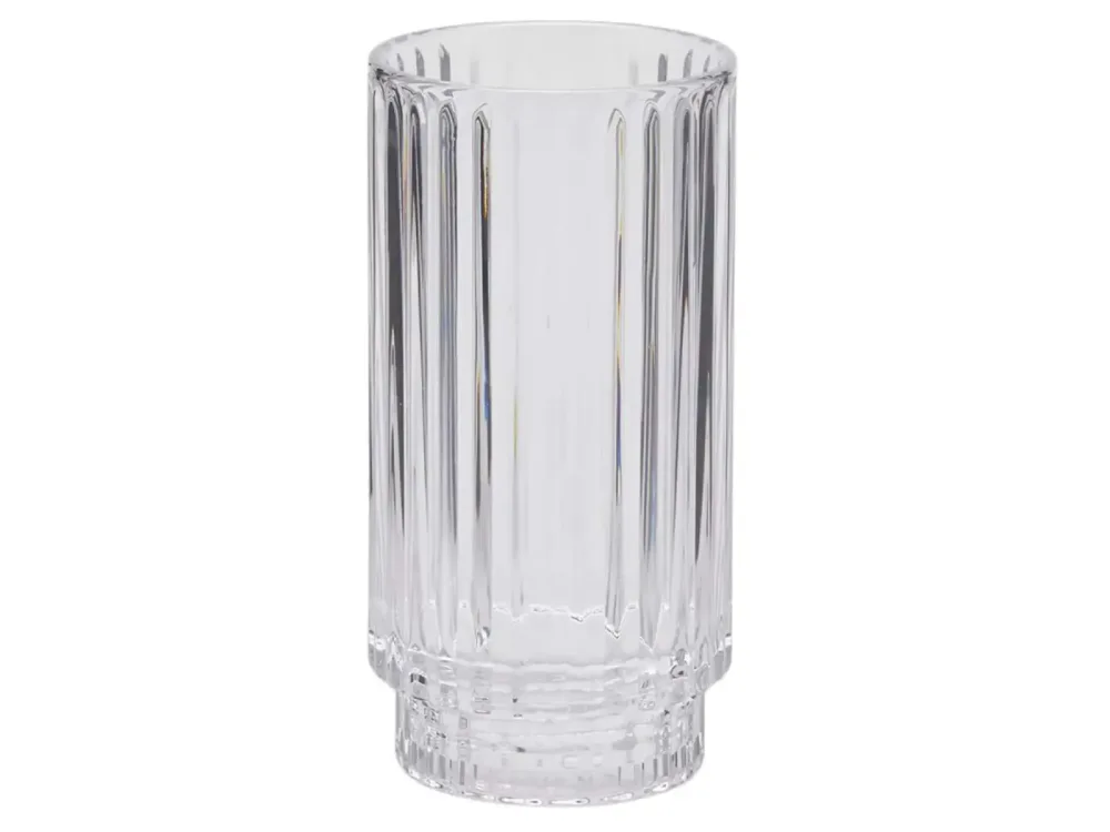 Edg Vase Klarglas H: 28 cm  | Schubiger Möbel