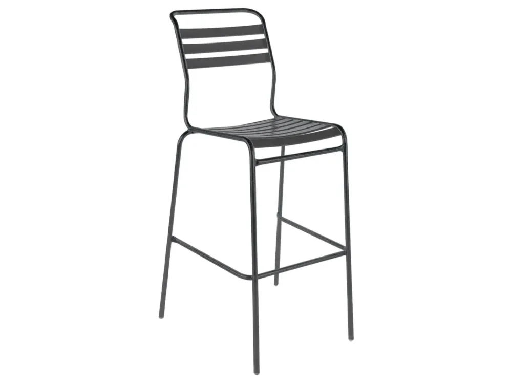 Schaffner Bar-Lättlistuhl Säntis Grau | Schubiger Möbel