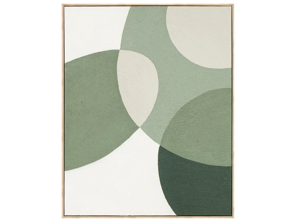 image LAND Gemälde Green Dots  | Schubiger Möbel