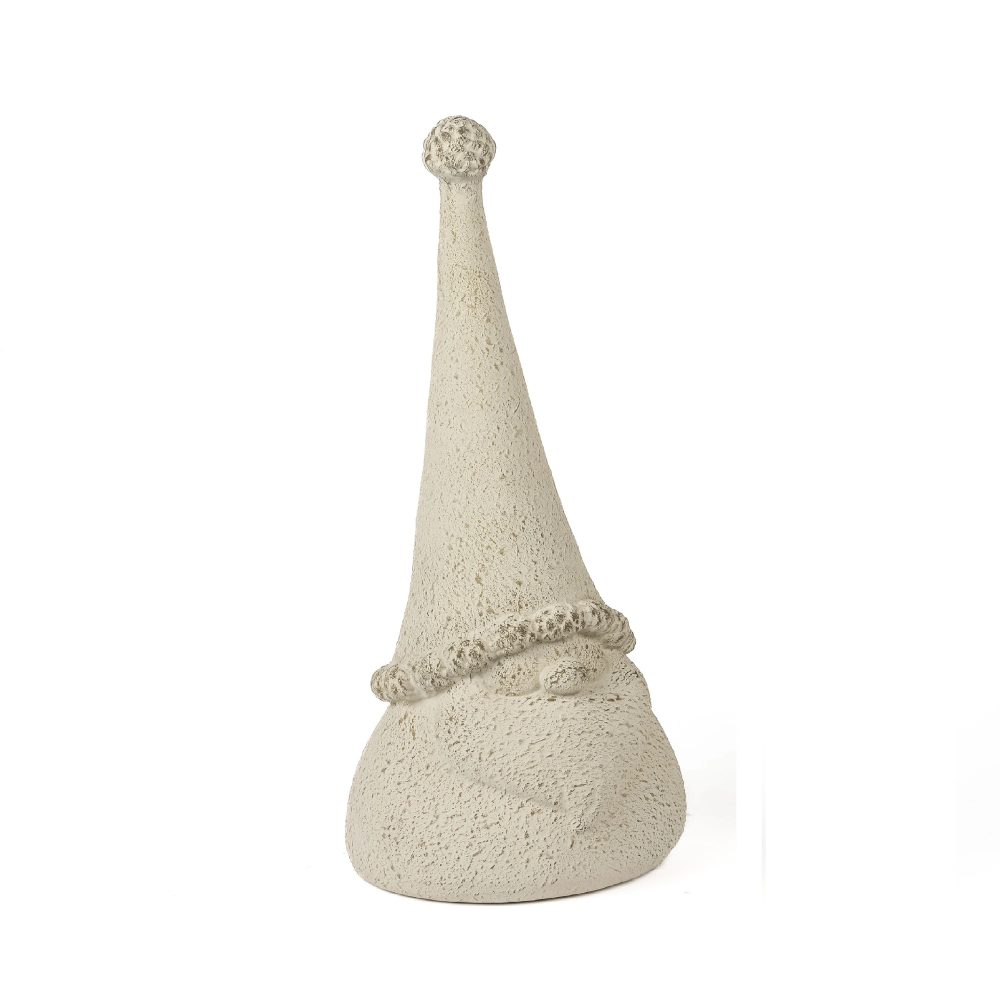 Decofinder Wichtel Niko, Keramik, Creme-Antik, H: 38 cm  | Schubiger Möbel