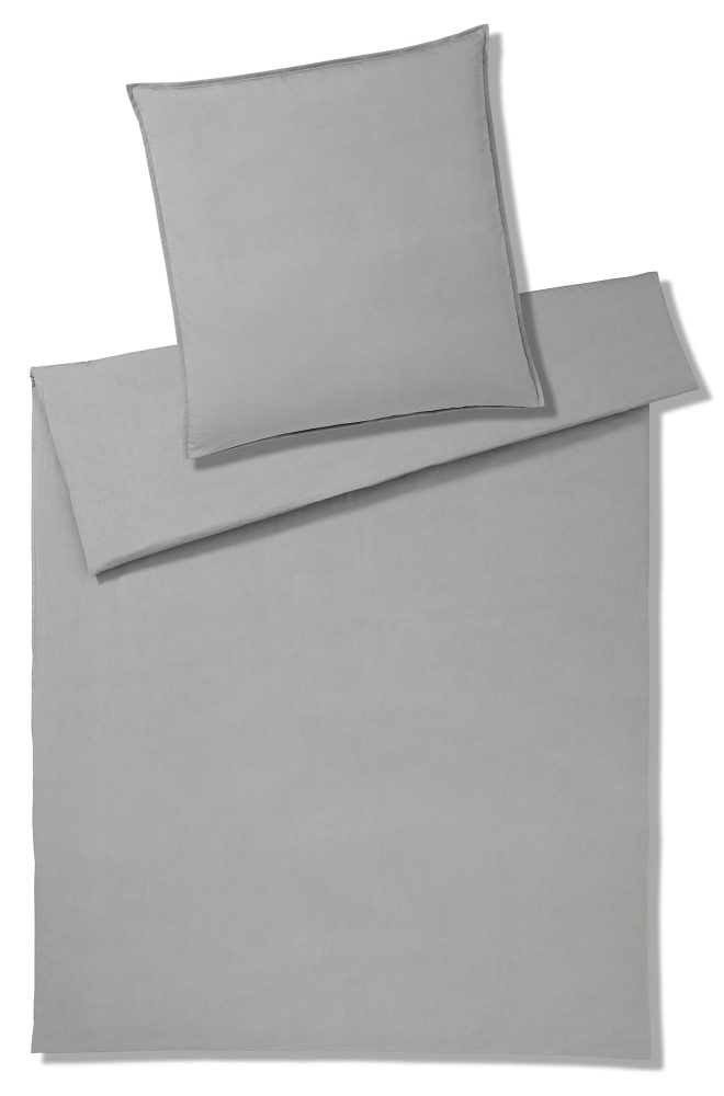 Elegante Bettwäsche Crisp, Stone  | Schubiger Möbel
