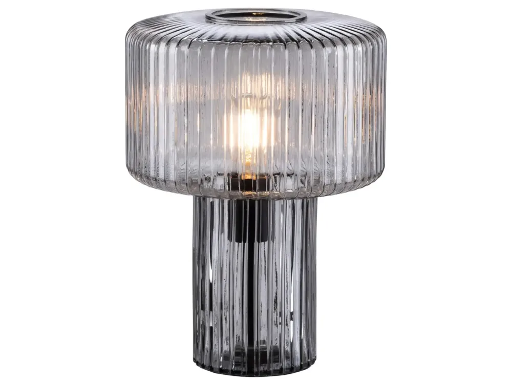 Ribaglob Tischlampe Wahida Transparent | Schubiger Möbel