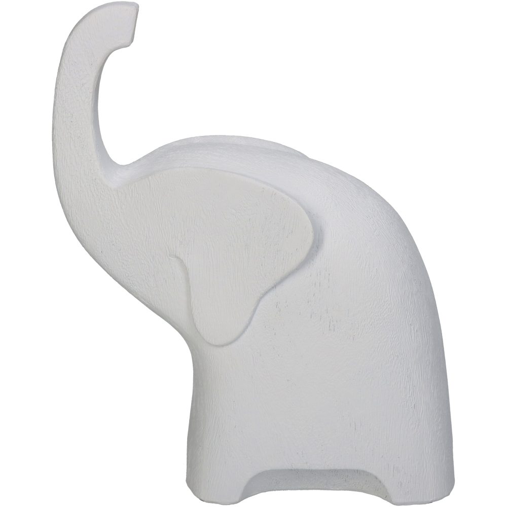 Kersten Objekt Elefant, Weiss H: 21 cm  | Schubiger Möbel