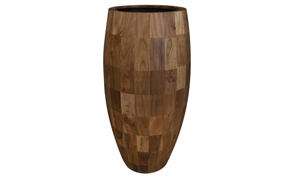 Decofinder Gefäss Quinn, Mangoholz H: 82 cm  | Schubiger Möbel