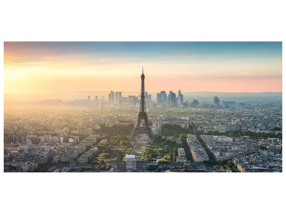 image LAND Alubild Sunrise in Paris  | Schubiger Möbel