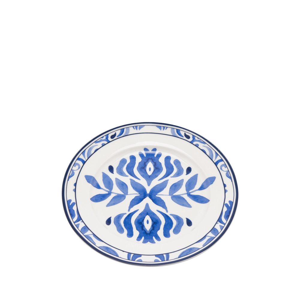 Edg Geschirr Capri Desserteller Royalblau D: 21 cm  | Schubiger Möbel