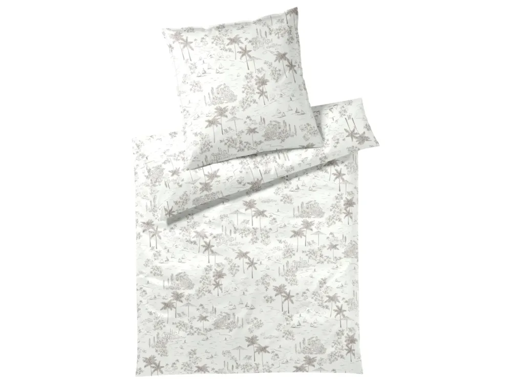 Elegante Bettwäsche Positano Sand  | Schubiger Möbel