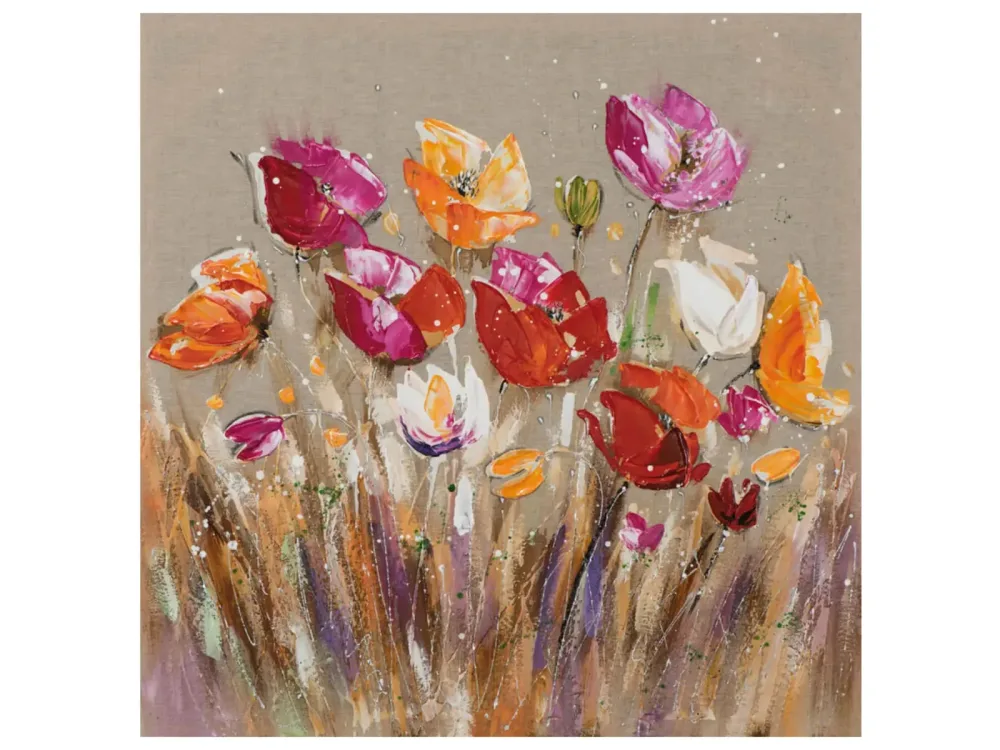 image LAND Bild Hübsche Farbenfrohe Blumen 1  | Schubiger Möbel