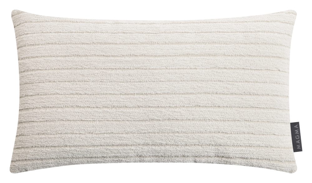 Magma Kissenhülle Stripy, Natur 50x30 cm  | Schubiger Möbel