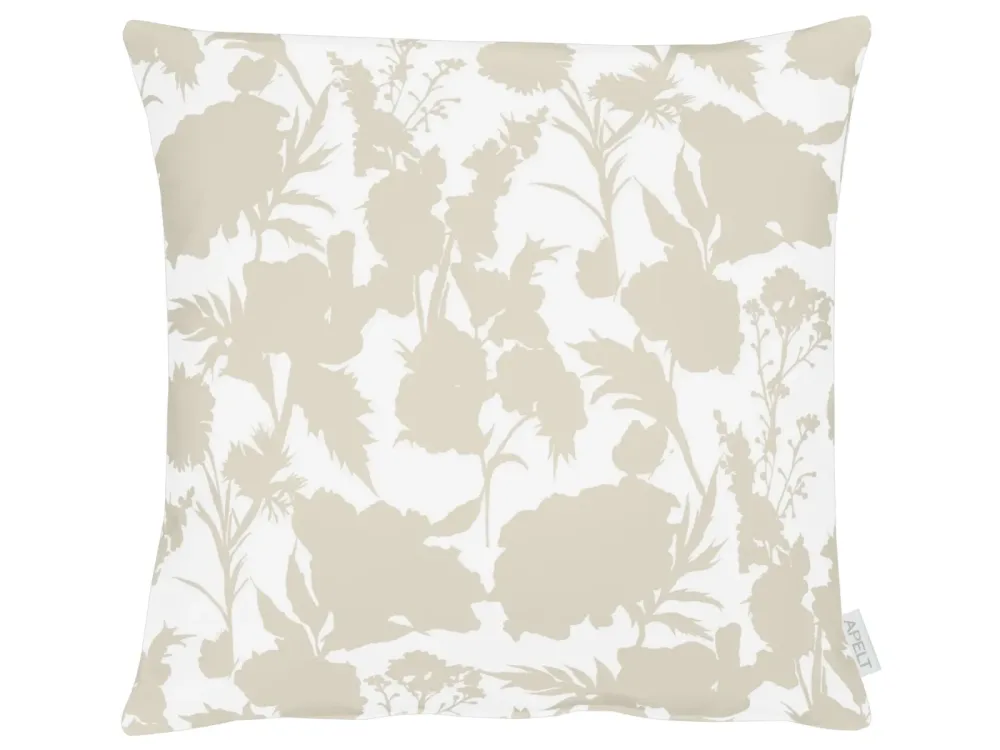 Apelt Kissenhülle Blumenwiese Natur 50x50 cm Beige | Schubiger Möbel