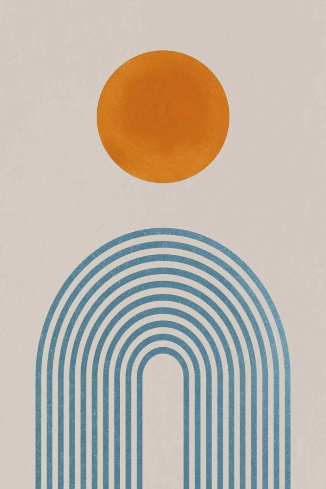 image LAND Acrylglasbild Orange Dot  | Schubiger Möbel