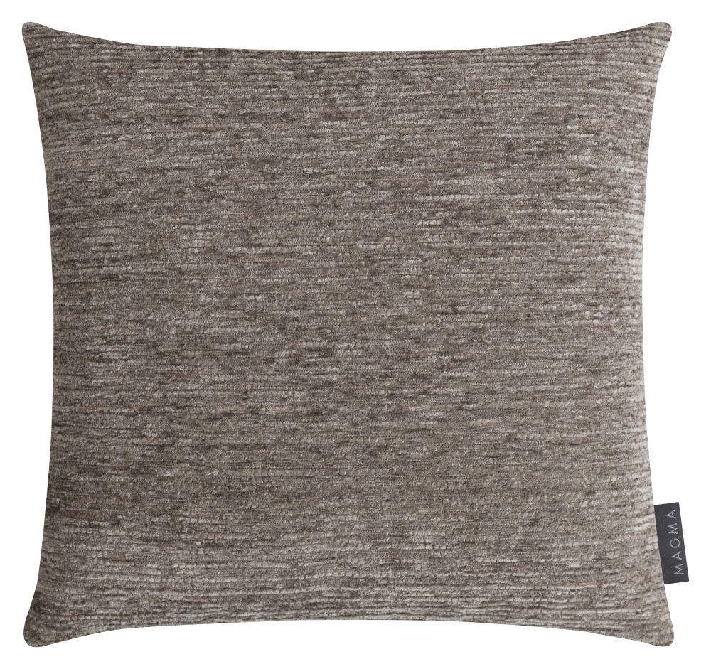 Magma Kissenhülle Saveria, Taupe 40x40 cm  | Schubiger Möbel