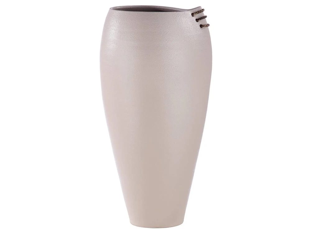 Gilde Vase Coimbra Grau H: 62 cm  | Schubiger Möbel