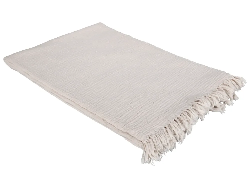 Eskitex AG Plaid Nizza Natur 140x210 cm  | Schubiger Möbel