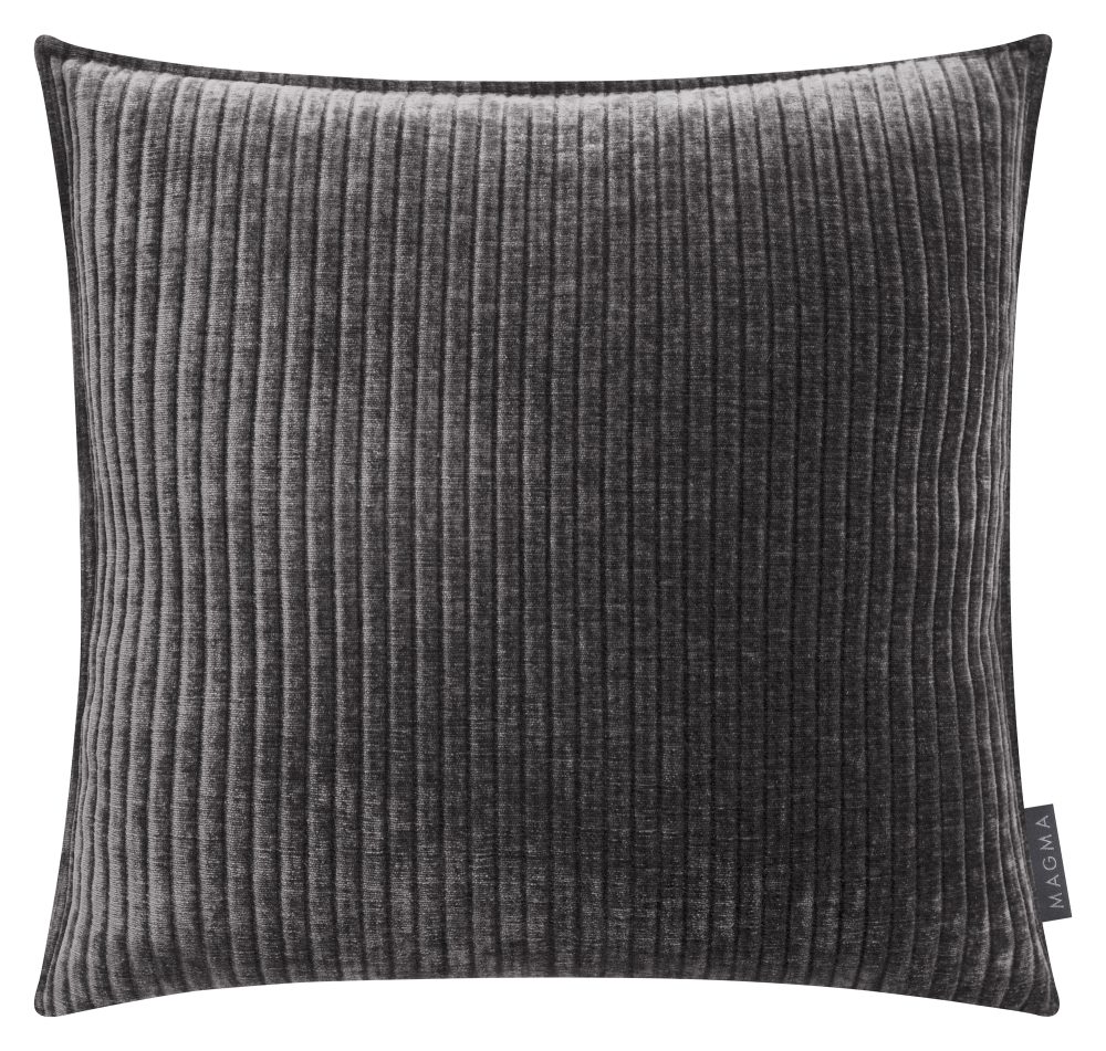 Magma Kissenhülle Viale, Anthrazit 45x45 cm  | Schubiger Möbel