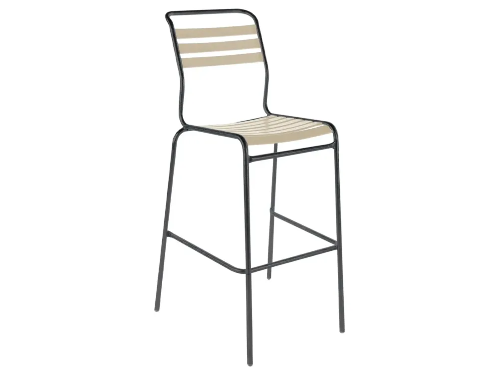 Schaffner Bar-Lättlistuhl Säntis Beige | Schubiger Möbel