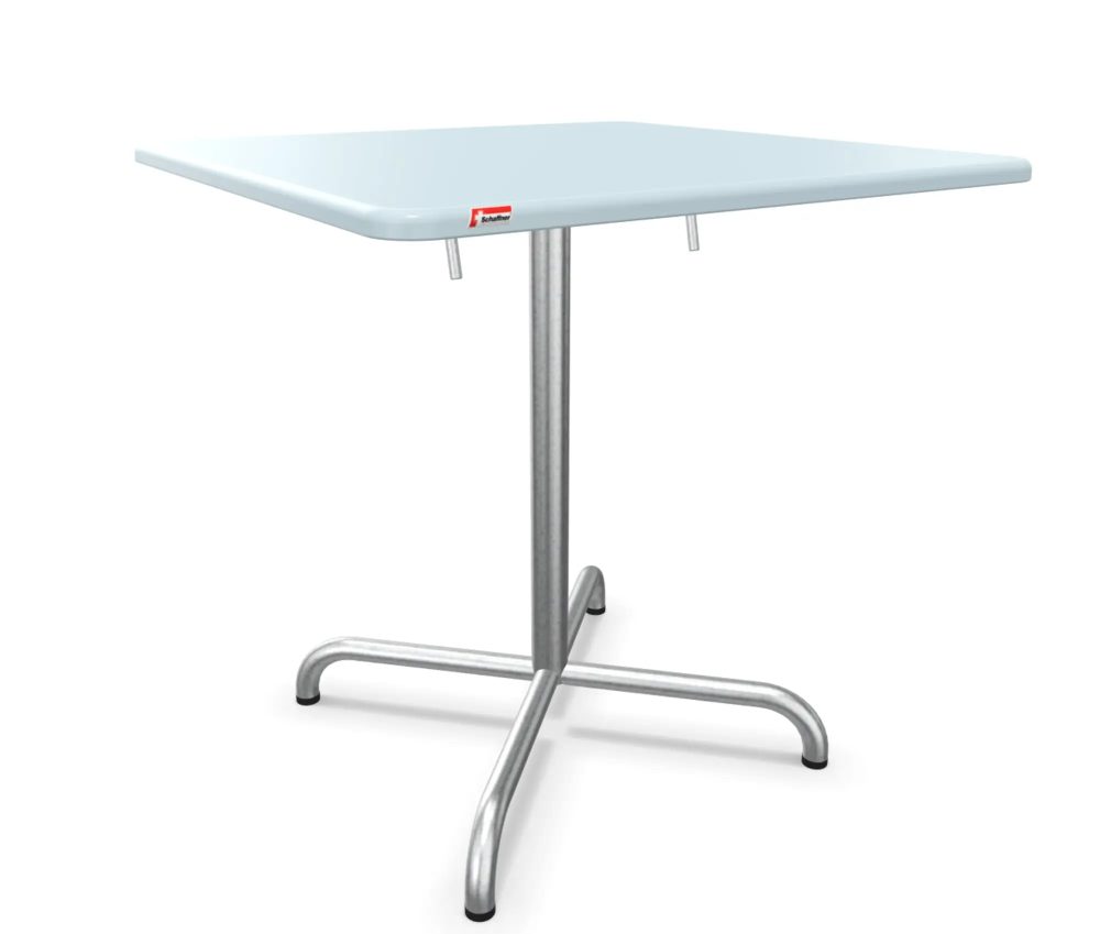 Schaffner Tisch Davos Quadratisch Blau | Schubiger Möbel