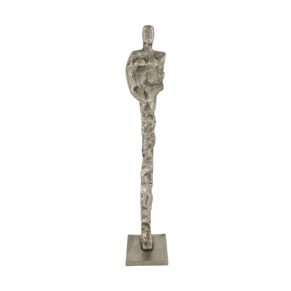 Decofinder Figur Statue, Silber  | Schubiger Möbel