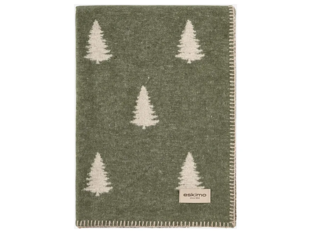 Eskitex AG Plaid Pina 140x200 cm Grün | Schubiger Möbel