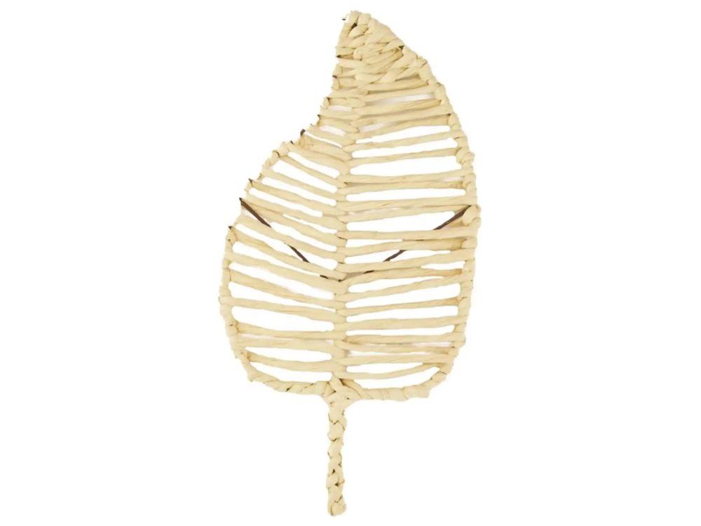 Dijk Kunstblume Papier-Schnur-Blatt, Natur H: 38 cm  | Schubiger Möbel
