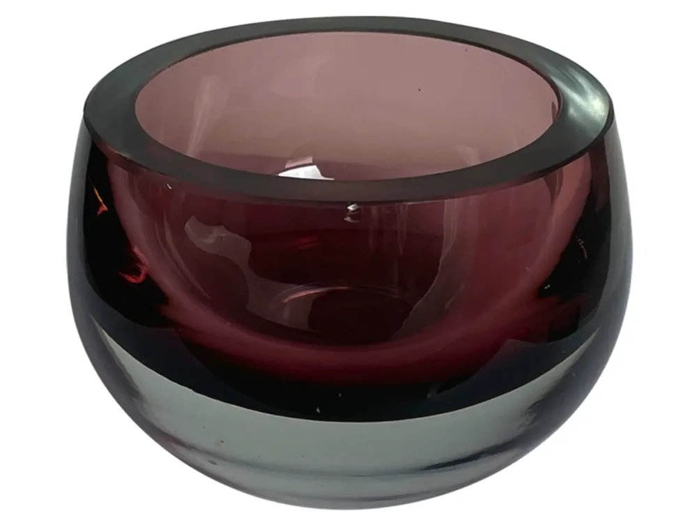 Kaheku Windlicht Olson, Purple-Glänzend H: 7 cm Violett | Schubiger Möbel