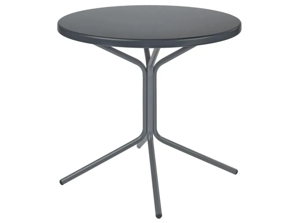 Schaffner Metall-Bistrotisch Pix Rund Grau | Schubiger Möbel