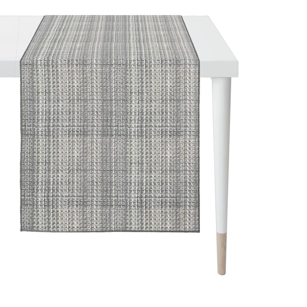 Apelt Läufer Cona Grau B: 45 cm Grau | Schubiger Möbel