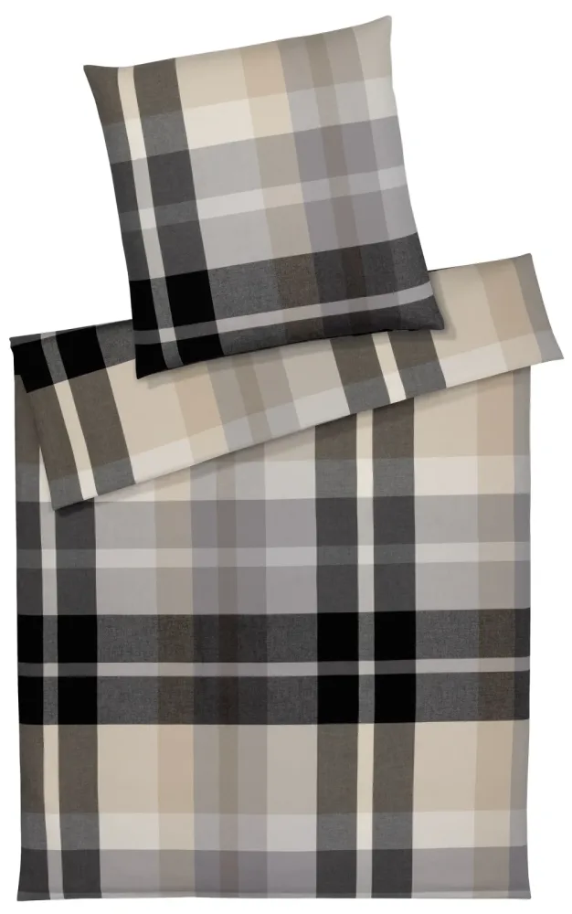 Elegante Bettwäsche Fitzgerald, Graphit  | Schubiger Möbel