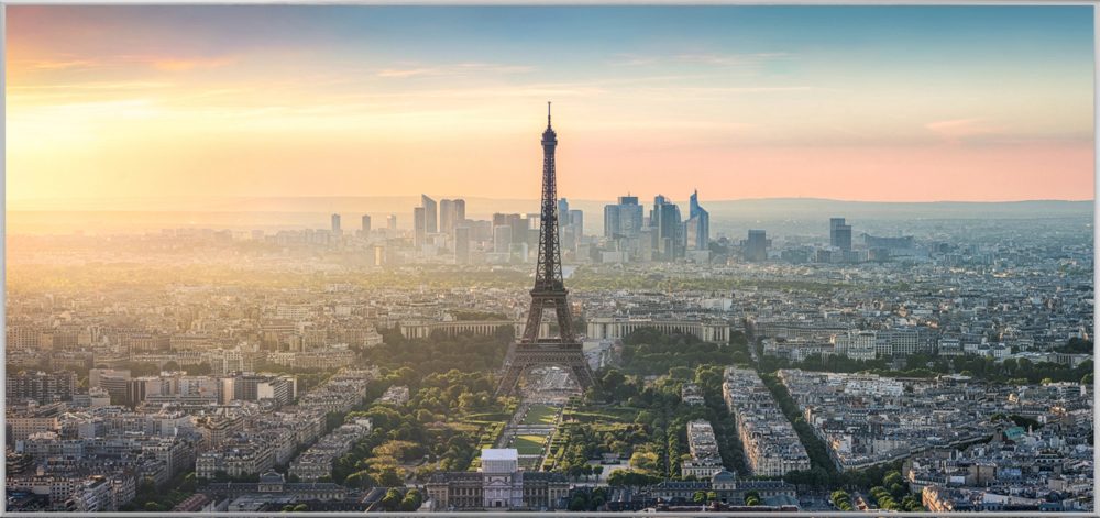image LAND Bild mit Rahmen Sunrise in Paris  | Schubiger Möbel