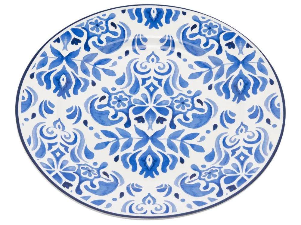 Edg Geschirr Capri Essteller Royalblau D: 27 cm  | Schubiger Möbel